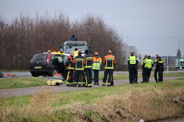 Persoon overleden bij ernstig ongeval