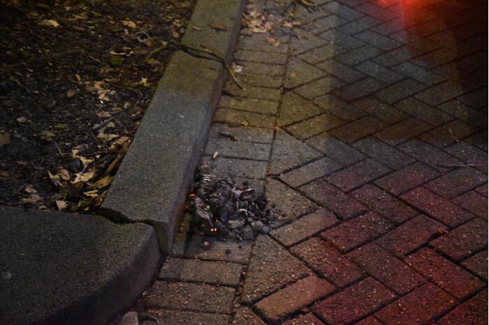 Opgehoopt roet in schoorsteen zorgt voor brand