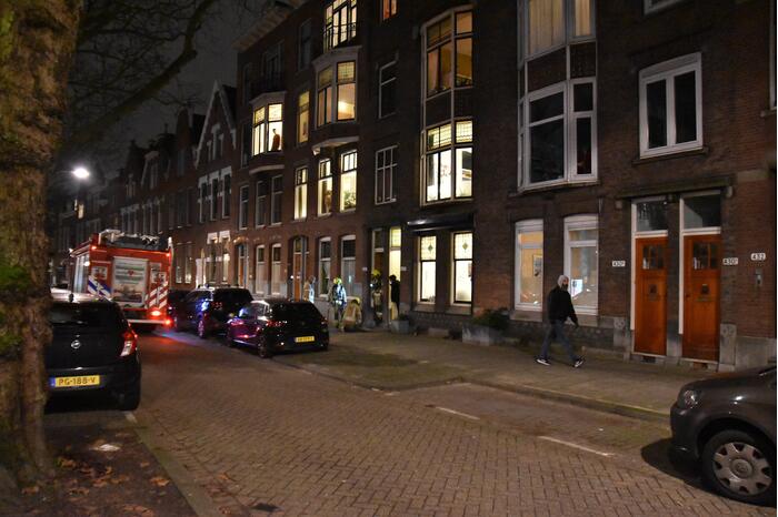 Opgehoopt roet in schoorsteen zorgt voor brand