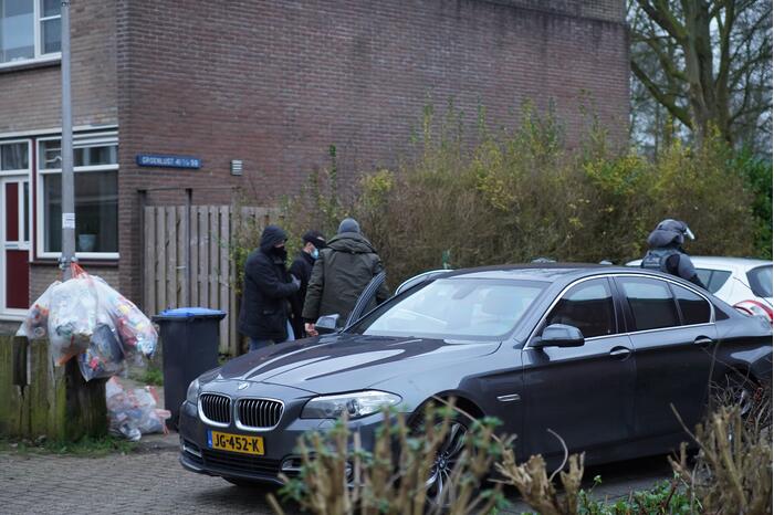 Inval in woning door arrestatieteam