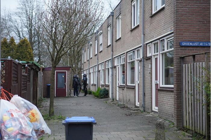 Inval in woning door arrestatieteam