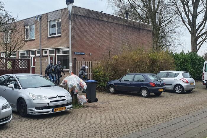 Inval in woning door arrestatieteam