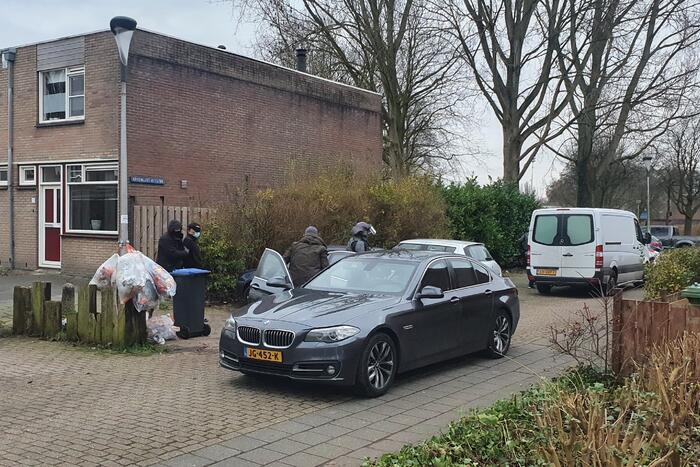 Inval in woning door arrestatieteam