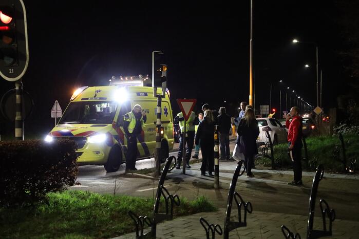 Fietser aangereden door automobilist