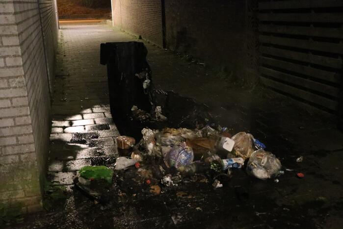 Container in brand gevlogen