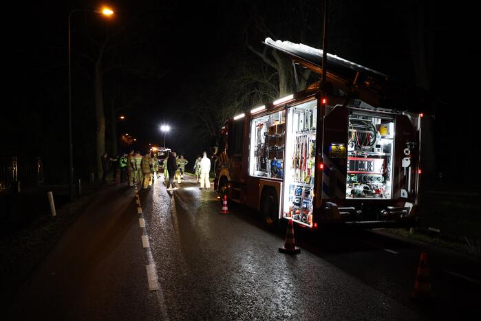 Auto te water geraakt