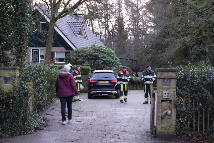Gaslekkage door werkzaamheden