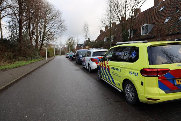 Fietsster gewond na valpartij
