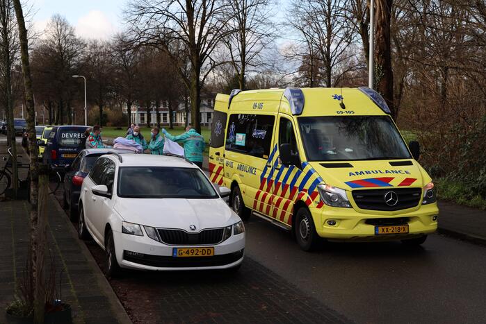 Fietsster gewond na valpartij