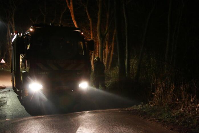 Wegdek gereinigd na brandstoflek