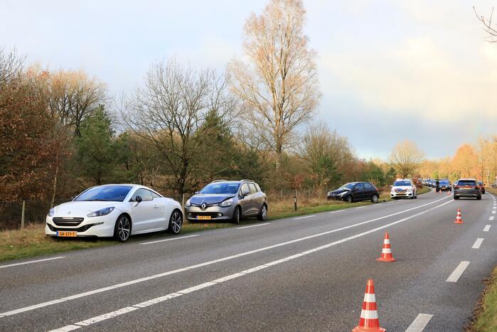 Meerdere voertuigen betrokken bij kop-staartbotsing