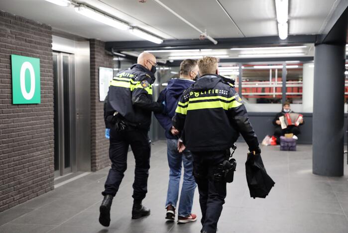 Winkeldief op heterdaad betrapt