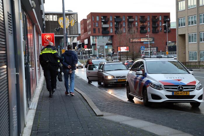 Winkeldief op heterdaad betrapt