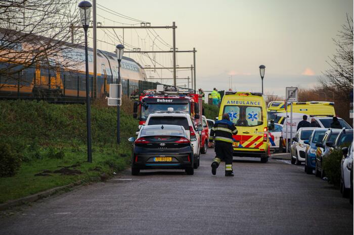 Treinverkeer gestremd door aanrijding