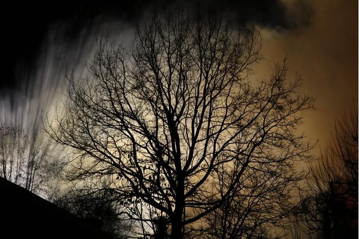 Grote brand verwoest schuur