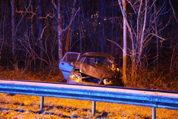 Persoon zwaargewond bij zwaar ongeluk