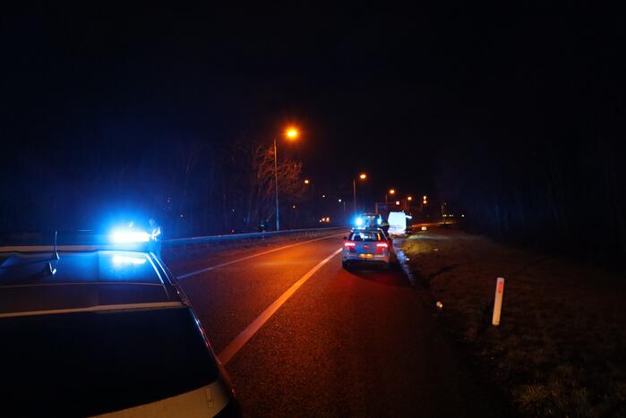 Persoon zwaargewond bij zwaar ongeluk