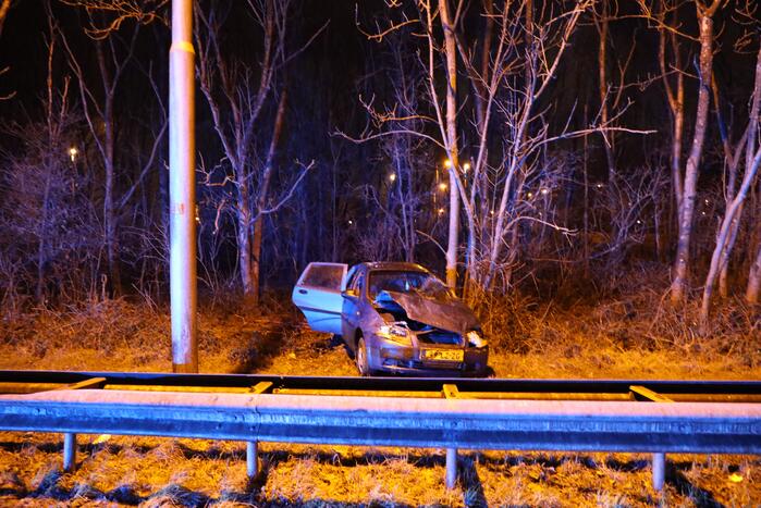 Persoon zwaargewond bij zwaar ongeluk