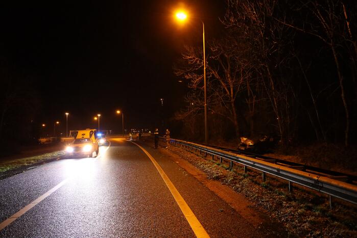 Persoon zwaargewond bij zwaar ongeluk