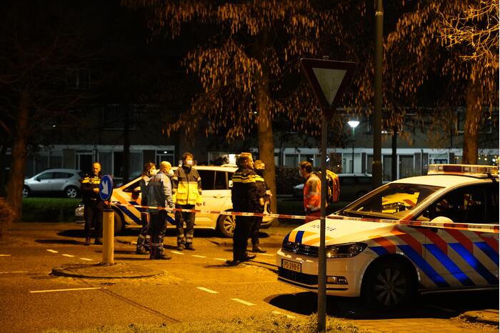 Fietsster neergestoken