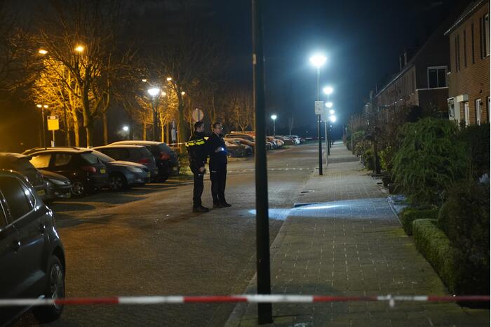 Fietsster neergestoken