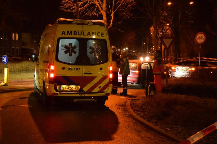 Fietsster neergestoken