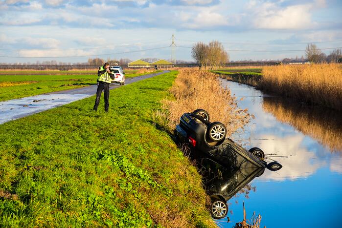 Auto te water geraakt, inzittenden overleden