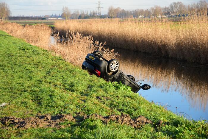 Auto te water geraakt, inzittenden overleden