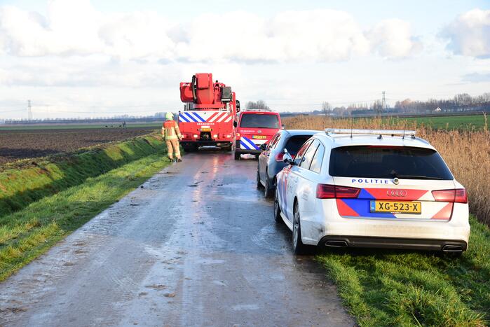 Auto te water geraakt, inzittenden overleden
