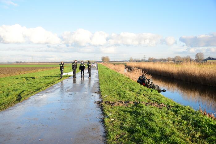 Auto te water geraakt, inzittenden overleden