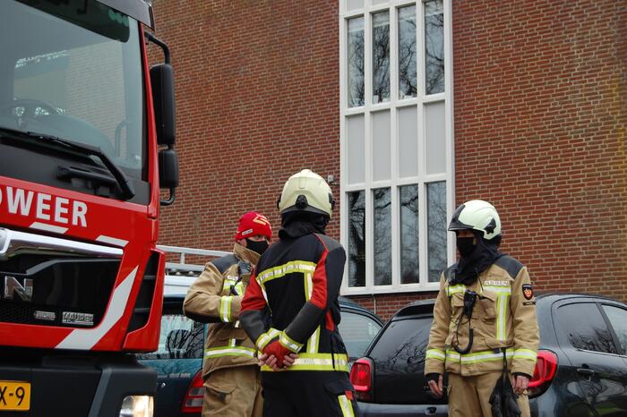 Brandweer doet onderzoek naar koolstofmonoxide