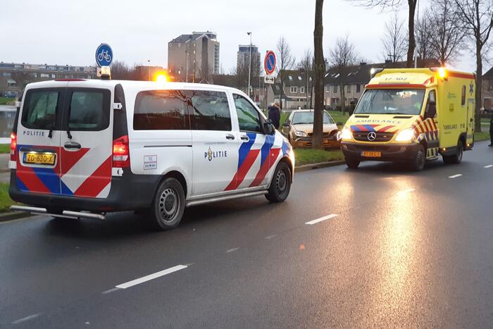 Bestuurder raakt macht over het stuur kwijt en ramt boom