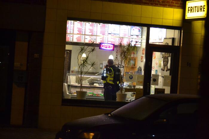 Gewapende overval op snackbar Friture