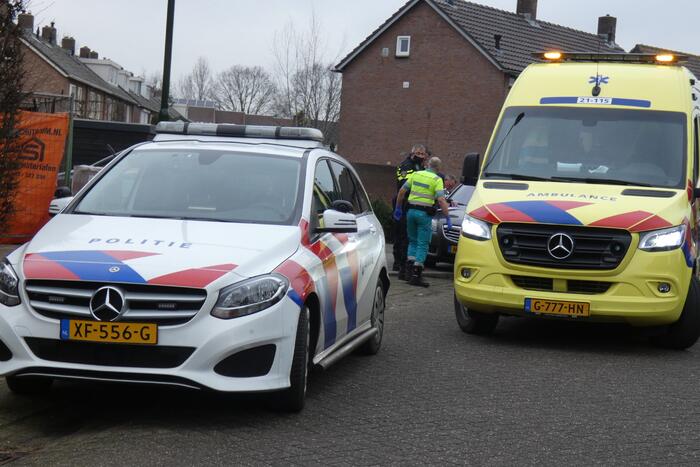 Aanrijding tussen auto en fietser