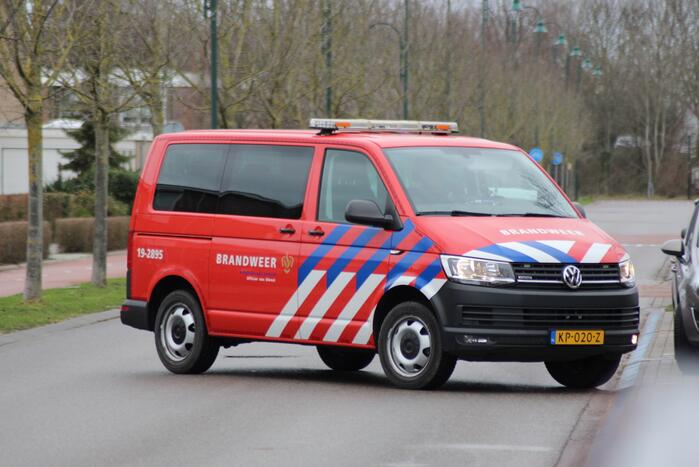 Brandweer schiet te hulp bij gaslek in woning