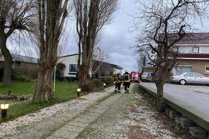 Brand in woning snel onder controle