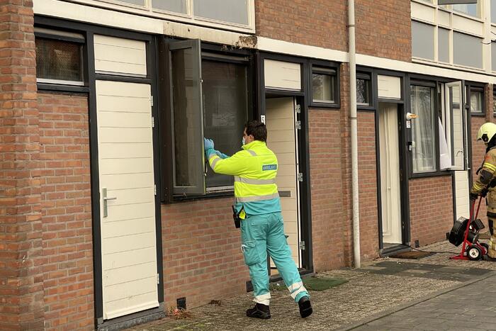 Veel schade bij woningbrand