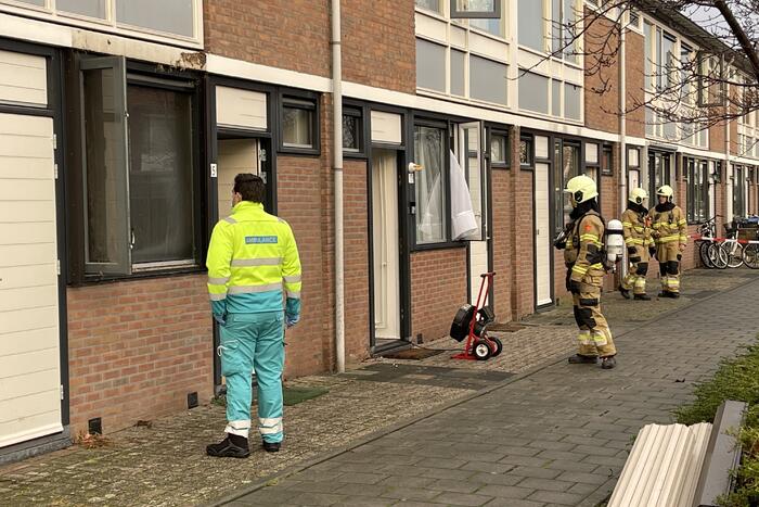 Veel schade bij woningbrand