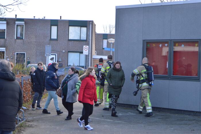 Basisschool De Argonaut ontruimd na vermoedelijke brand