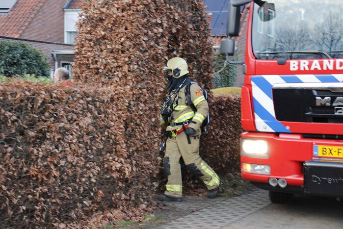 Onderzoek naar vreemde lucht in schuur