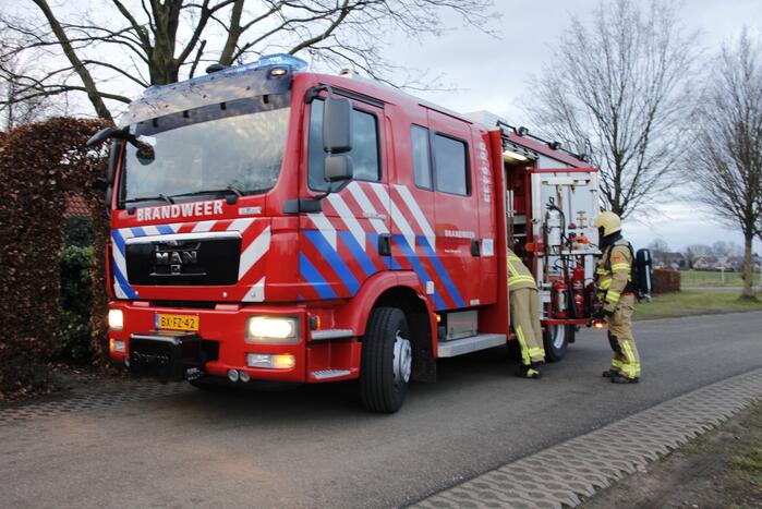 Onderzoek naar vreemde lucht in schuur