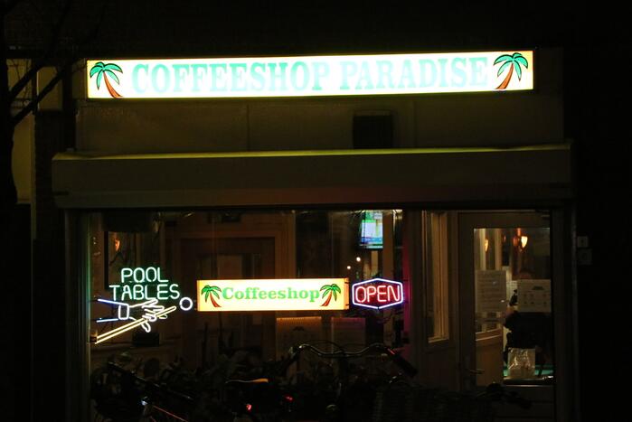 Overval op Coffeeshop Paradise