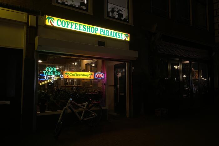 Overval op Coffeeshop Paradise