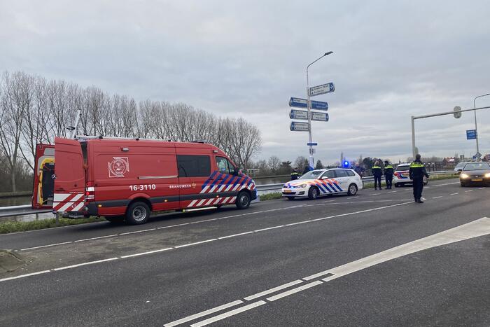 Auto te water geraakt