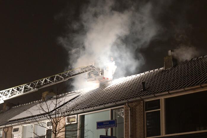 Schoorsteenbrand snel onder controle