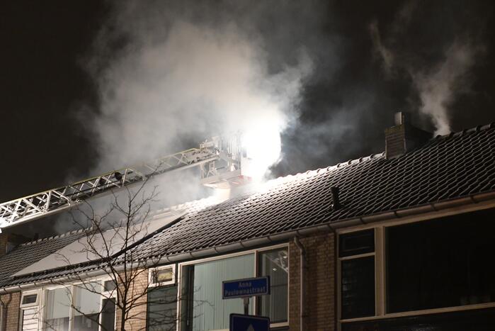 Schoorsteenbrand snel onder controle