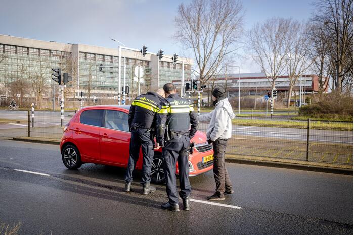 Voetganger gewond bij aanrijding met personenauto