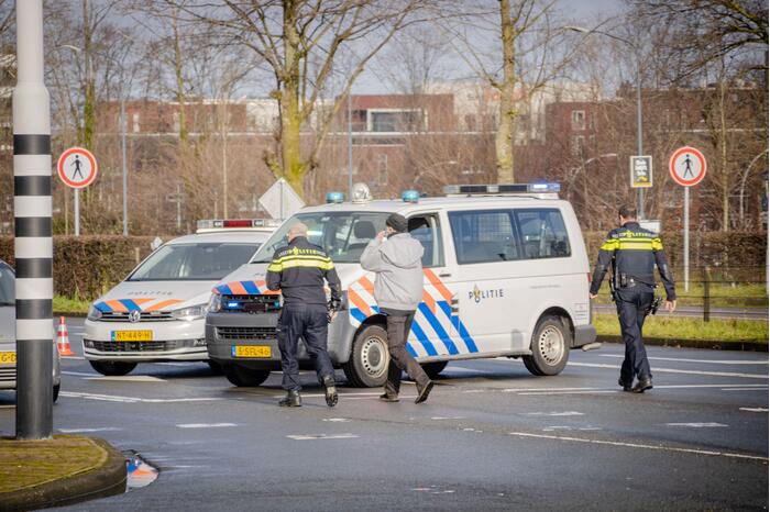 Voetganger gewond bij aanrijding met personenauto