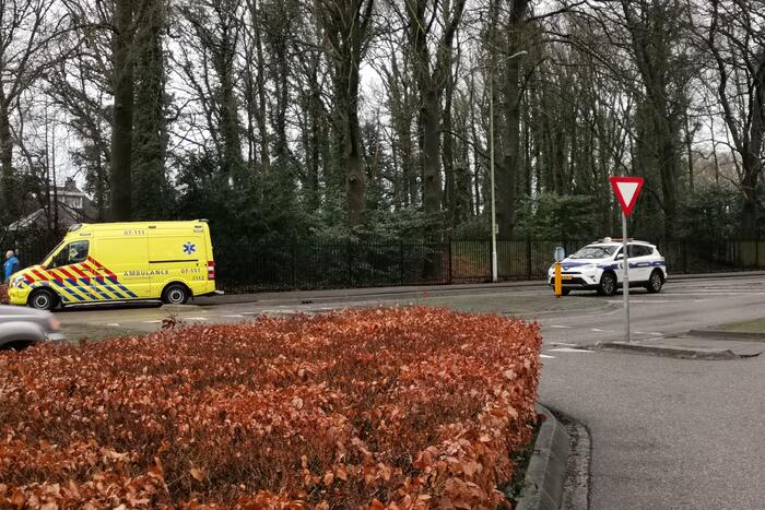 Eenzijdig ongeval met fietser