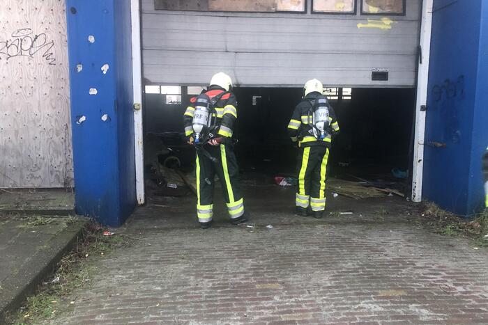 Voor de tweede keer brand in oud pand